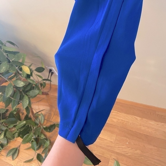Aritzia T.BABATON Skinny Trouser Pant Royal Blue Size 4 - Picture 5 of 11